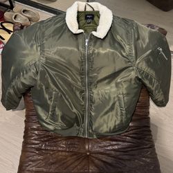 XL Green Bomber Jacket
