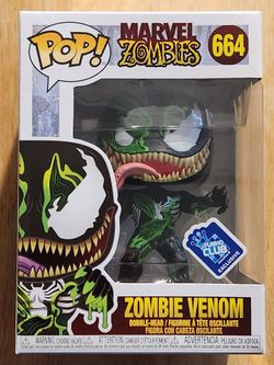 Funko Pop Marvel Zombies 664 Zombie Venom Gamestop Exclusive