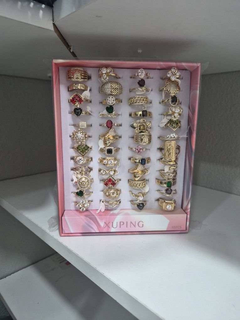 Laminated Gold Rings Daily Use