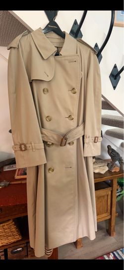 Men’s Burberry Vintage Winter Coat