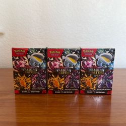 Paldean Fates Booster Bundles. 3 available. Brand new, sealed. Price is per bundle.