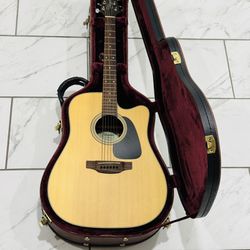 Takamine ED1DCNS Acoustic Electric Guitar + HardShell Case 