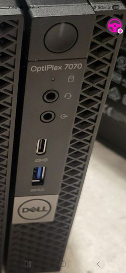 Dell 7070 MicroPC i5-9500T 500GbHDD 8GbRam 2xDP 11Pro Charger WiFi 
Blutooth 90DaysWranty Dlvry
