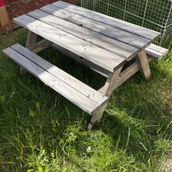 Kid’s Picnic Table