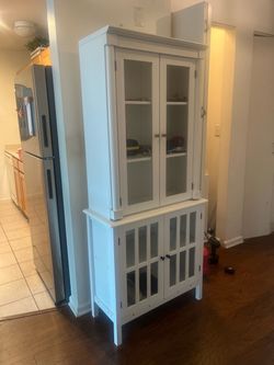 Free white cabinet