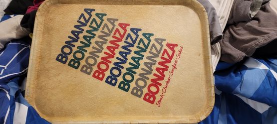 Bonanza Restaurant Tray 