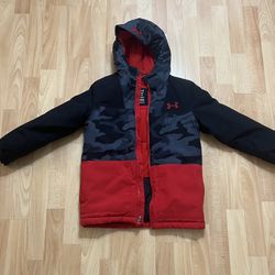 Boys Red Winter Jacket 