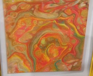 Pouring Painting
