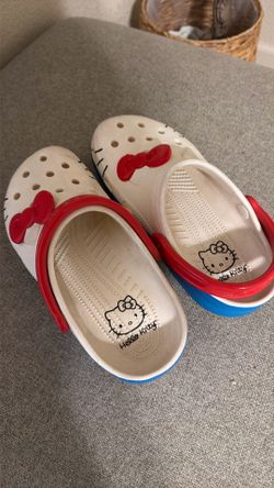 Hello kitty crocs
