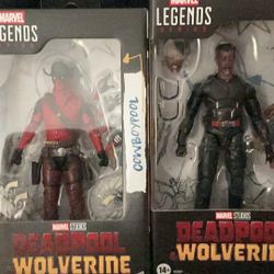 Marvel Legends Deadpool Cowboy And Blade