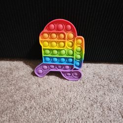 Among Us Pop It Rainbow