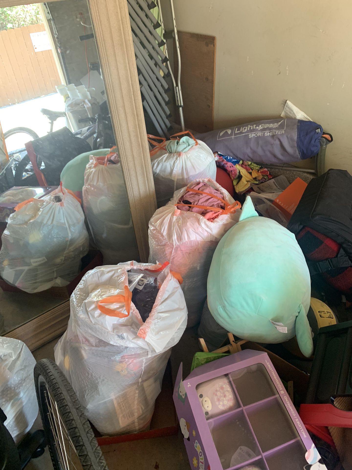 Bags Full Of Clothes