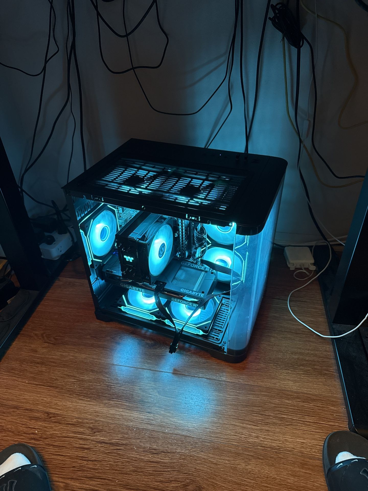 Pc Case Only W/Fans