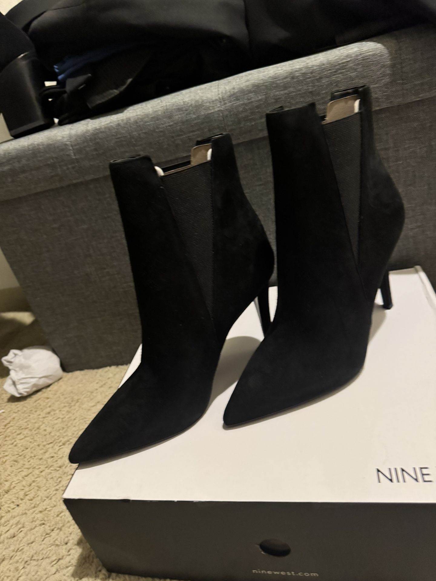 Nine West Brand New Suede Boots Size 9