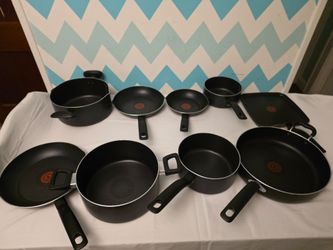 T-Fal Non-Stick Pots and Pans