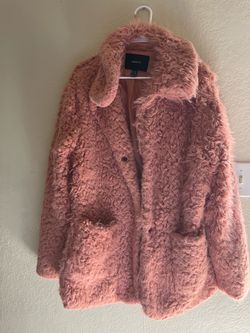 Forever 21 pink coat 2xl