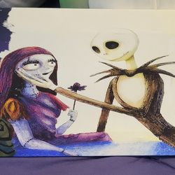 Nightmare Before Christmas Painting