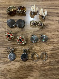 15 Pairs Of Earrings 