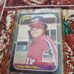 Carlton Fisk 1987 Leaf 1988 Donruss Best Of Baseball Cards 