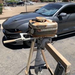 1960s Outboard Motor