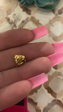 Gold Heart Charm