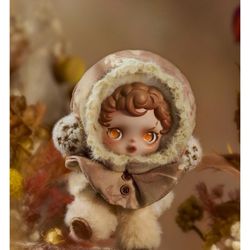 SKULLPANDA L’impressionnisme Plush Doll Pendant AMBER at Retail Pop Mart