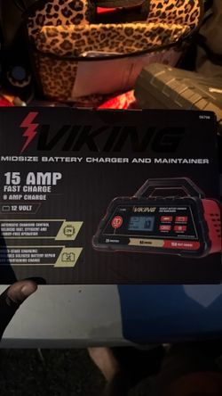 Viking midsize battery charger and maintainer