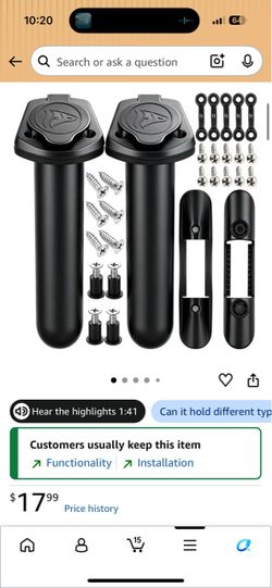 Kayak rod holders