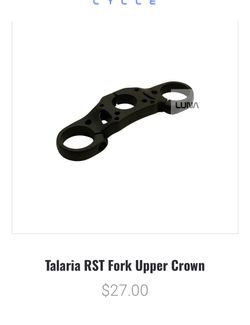 Talaria RST Upper Crown Steering Tube /lower Crown