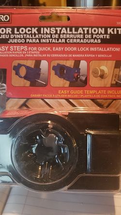 Door Lock Installation Kit