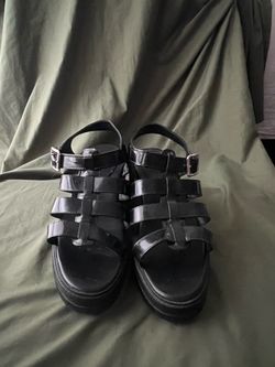 ASOS Design Chunky Sandals with Straps Size 11 wide women’s