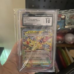 CGC 10 Pikachu Ex