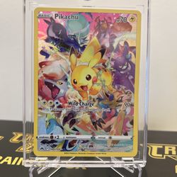 Pokémon TCG Crown Zenith Pikachu VMAX Special Collection Trading Card –  Archies Toys