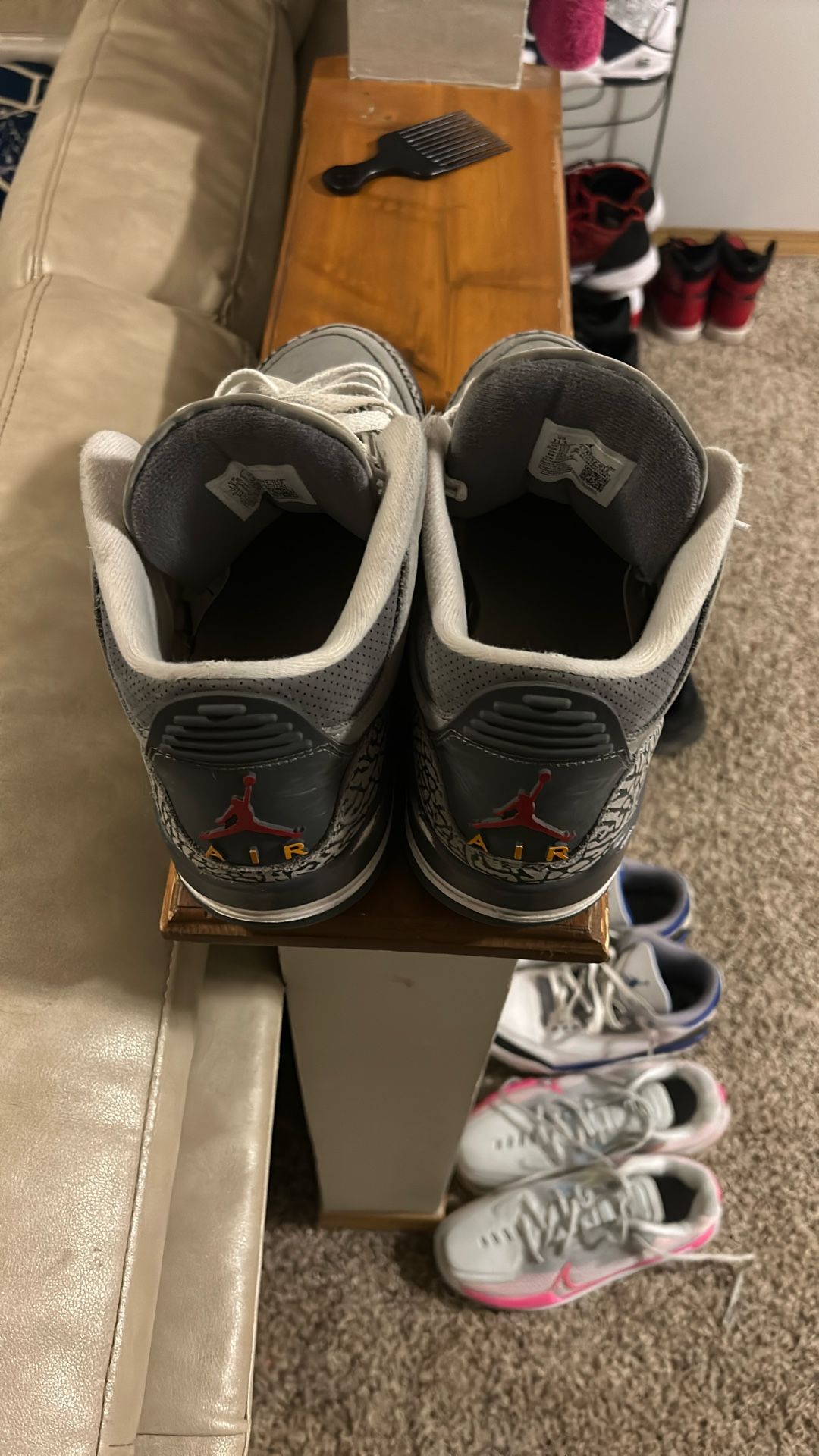 Jordan 3 Cool Greys 11.5