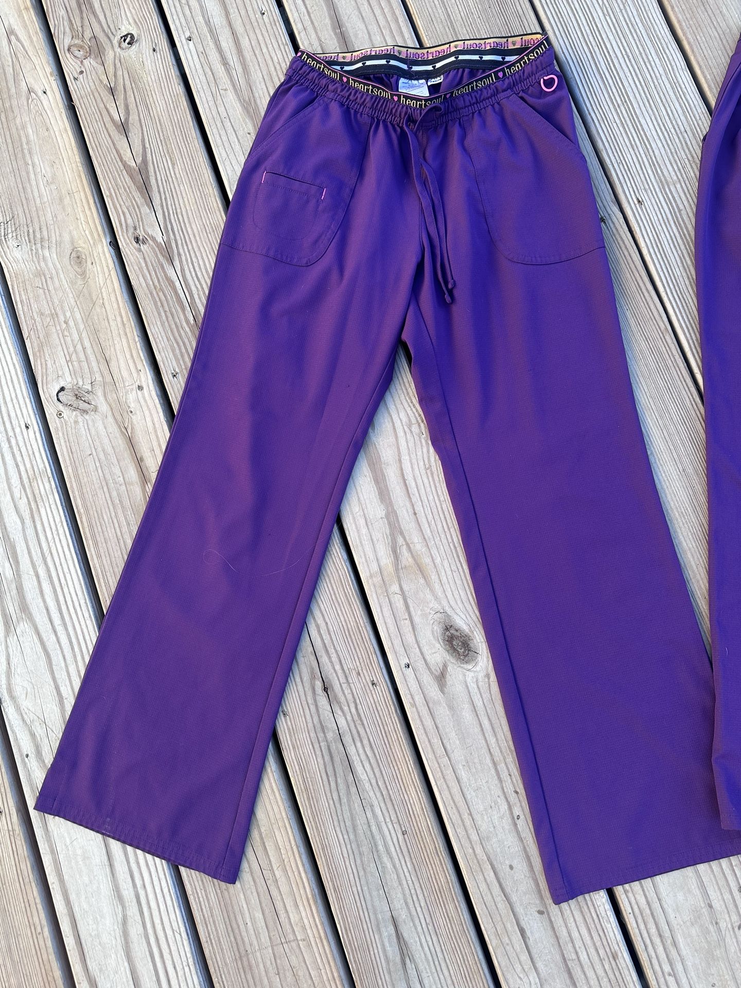 Heart Soul Small Petite Scrub Bottoms