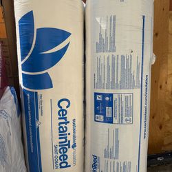 Faced insulation R30 CertainTeed fiber glass insulation faced