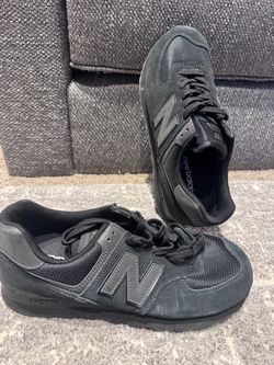 New Balance 574 All Black Sneakers
