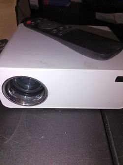 14 inch blow up Jumbotron and mini projector