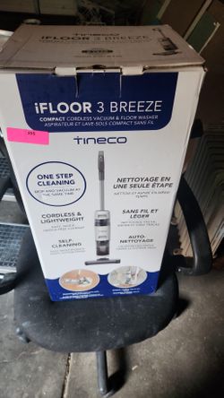 Tineco iFloor 3 Breeze - Cordless Wet/ Dry Vacuum Cleaner and Hard Floor Washer