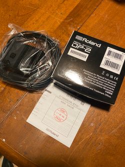 NEW Roland Damper Pedal, Momentary Foot Switch for "Non-Latch" Operations (DP-2)