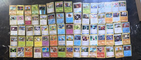 Lot of 75 Pokémon cards