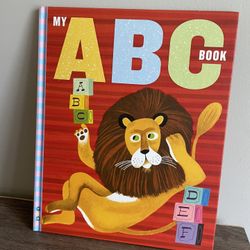 My ABC Book G + D Vintage Hardcover Pictures by Art Seiden WONDER BOOKS