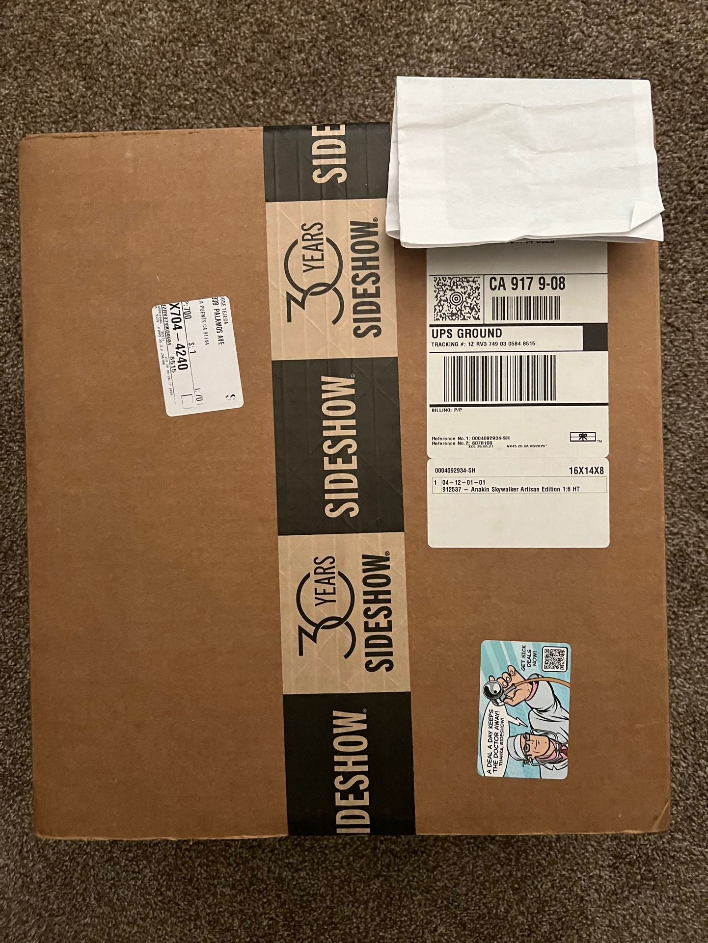 Hot Toys Anakin Skywalker Artisan Edition