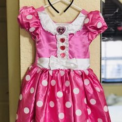 Minnie Mouse Dress/ Ears/ Basket