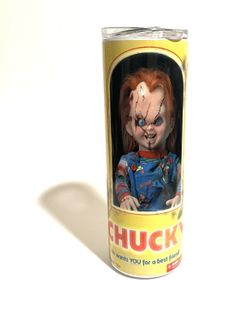 20 OZ Chucky Tumbler Horror Drink Cup Coffee