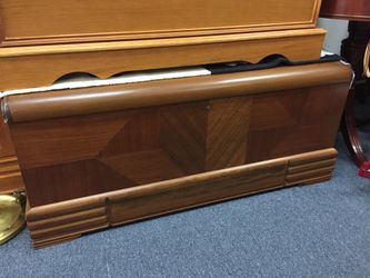 Vintage cedar chest E.R.C.O.forest park line Illinois 1900's