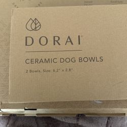 Ceramic Dog Bowls