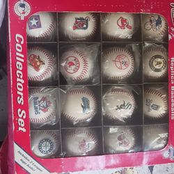 Direct From The Manufacturer Rawlings 2003 American League National League Replica  Team Baseballs 