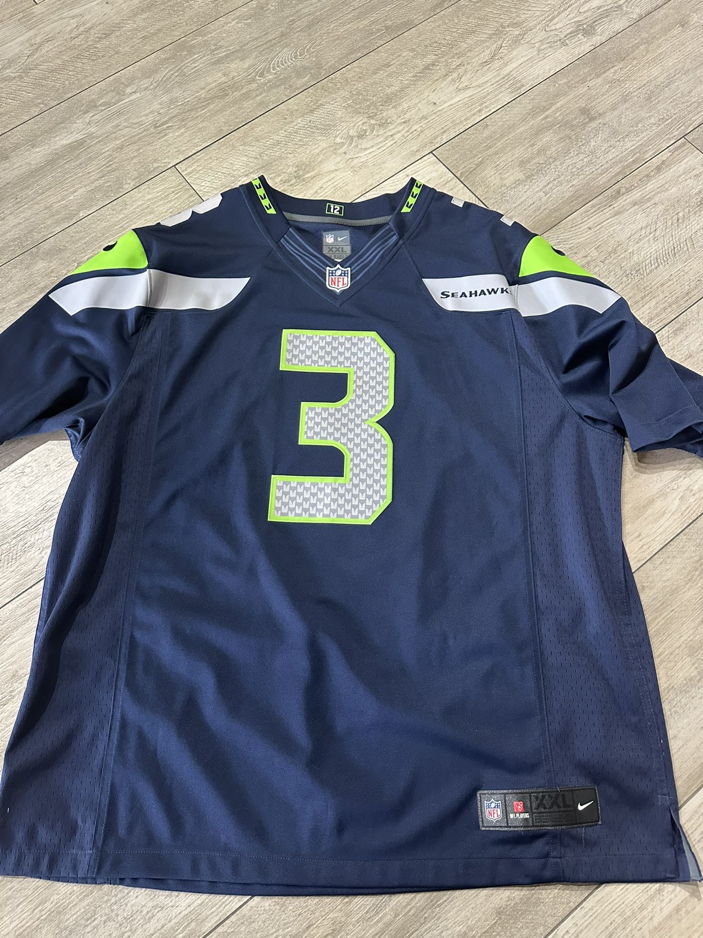 Russell Wilson Seahawks jersey