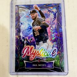 2025 Topps Series Update Mystical Paul Skenes MYS-22 Pittsburgh Pirates CY YOUNG